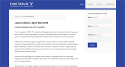 Desktop Screenshot of insidesatellite.com